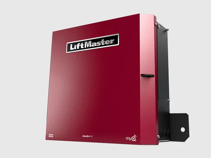 LiftMaster HCTDCUL commercial gate operator, right-side view.