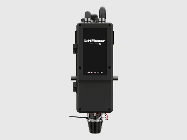 LiftMaster JDC MAXUM DC jackshaft commercial door operator, front view.